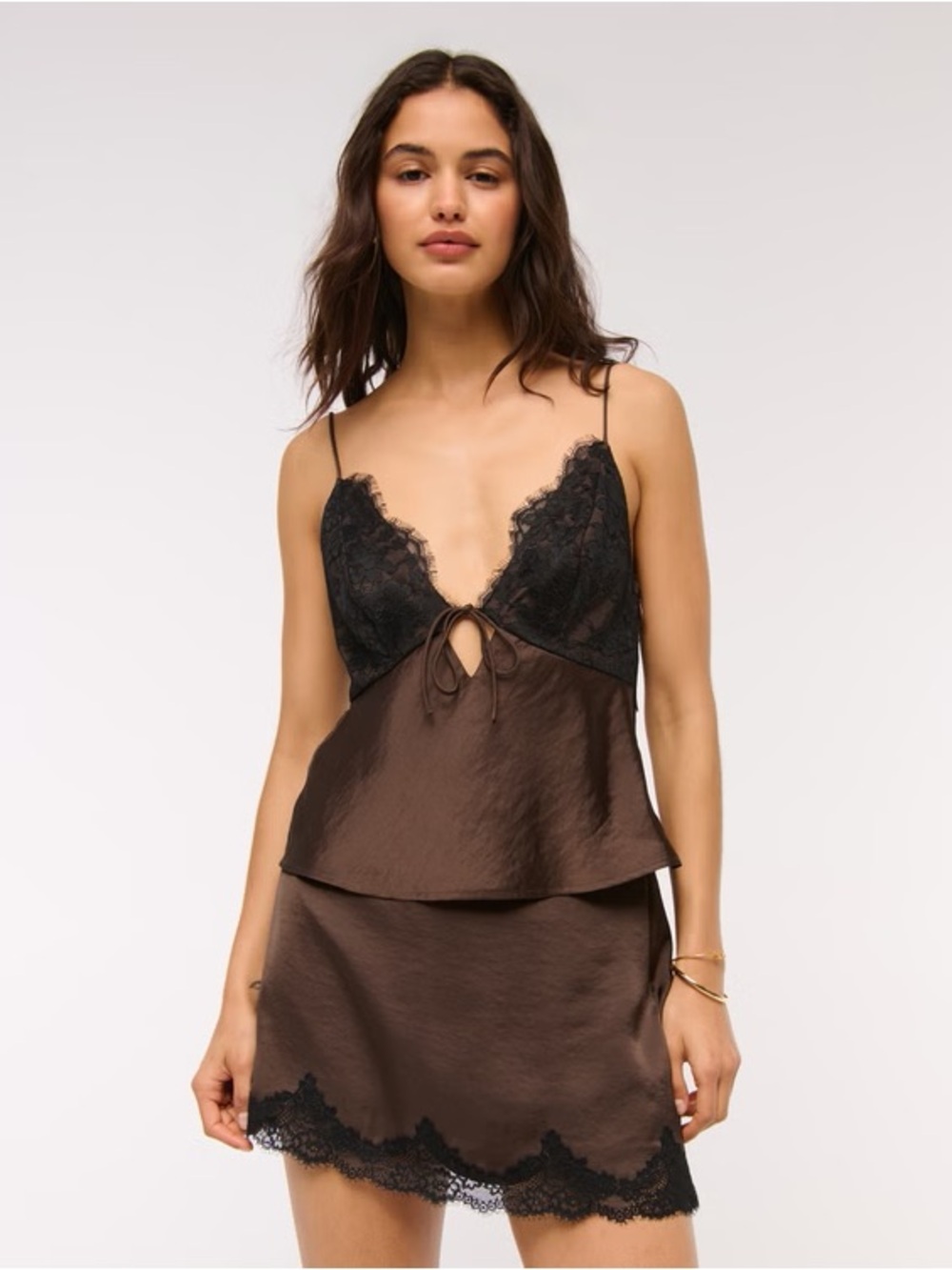 Abercrombie & Fitch Tie-Front Cami